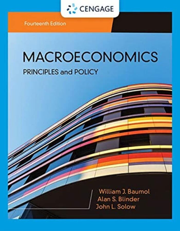 Macroeconomics Principles And Policy 14th Edition By Baumol