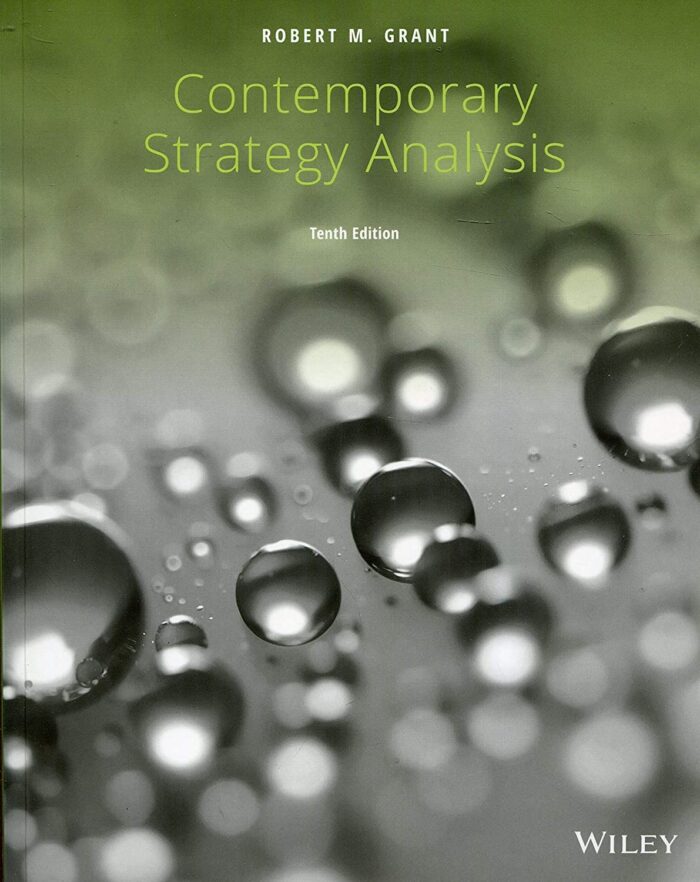 Solution Manual For Contemporary Strategy Analysis