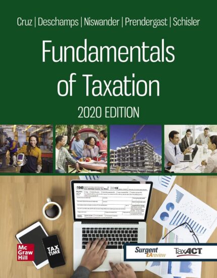 Solution Manual Fundamentals Of Taxation 2020 Edition