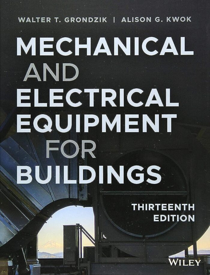 Test Bank For Mechanical And Electrical Equipment For Buildings