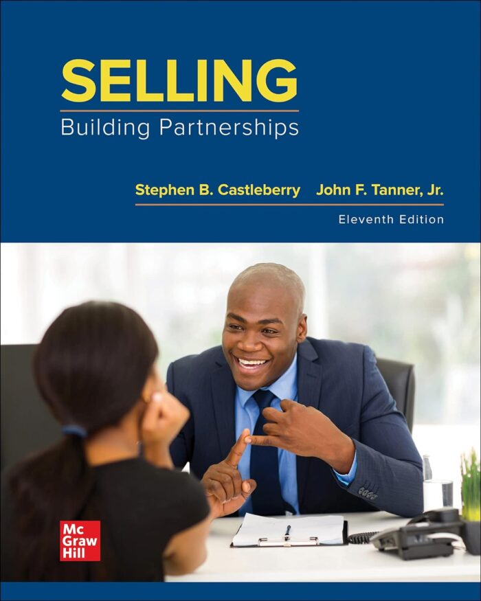 Test Bank For Selling Building Partnerships