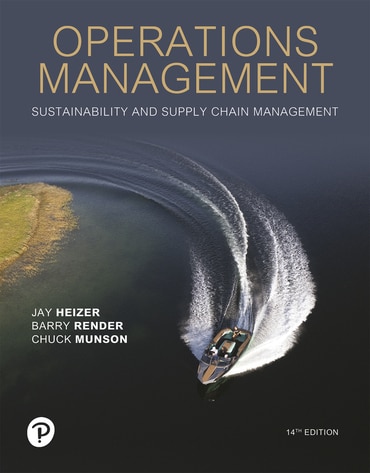 Operations Management Sustainability and Supply Chain Management